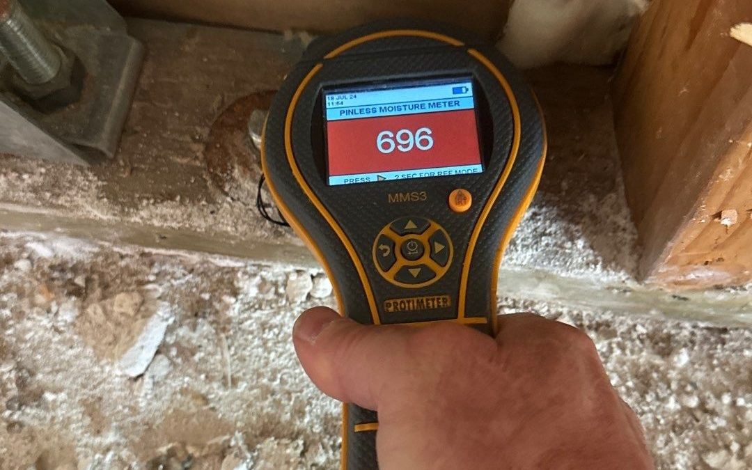 Why Goodyear Water Damage Services Uses Pinless Moisture Meters During the Dry-Out Process